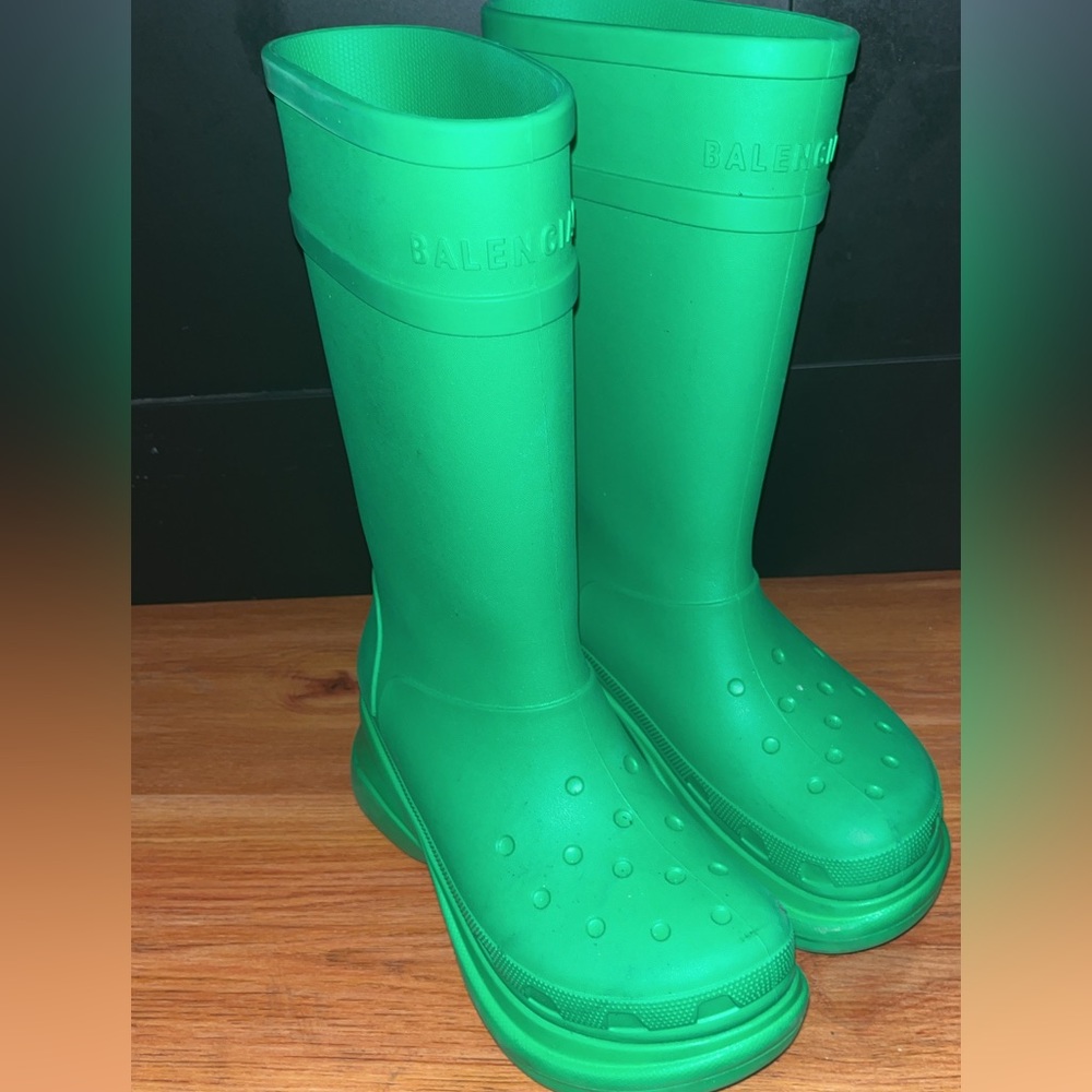 Balenciaga x Crocs Chunky Rain boots